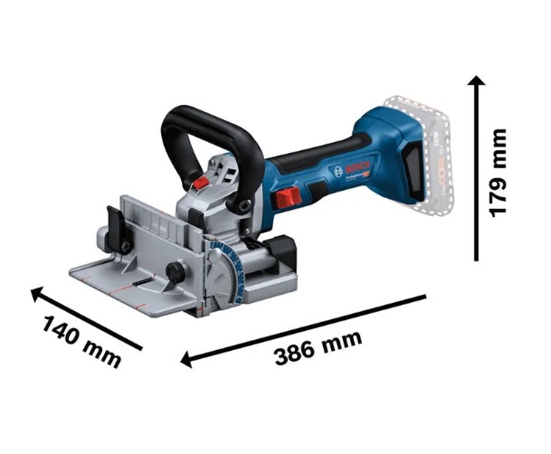 Bosch GFF 18V-22 Professional Biscuit Joiner – Cordless Wood Joinery Tool for Precision Slot Cutting, Furniture Making, Carpentry, and Professional Woodworking Tasks